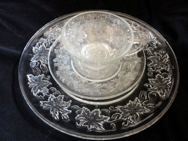 386: PRINCESS HOUSE FINE CRYSTAL DINNERWARE : Lot 386