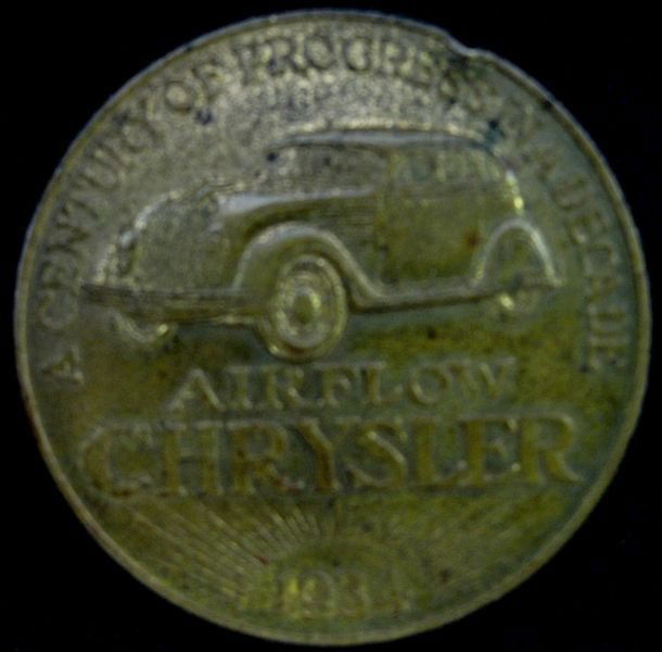 Chrysler silver coin #3