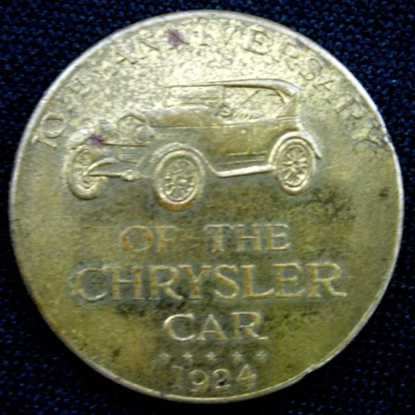 Chrysler silver coin #4