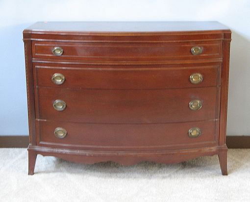 179: Mahogany Duncan Phyfe Style Bedroom Set : Lot 179