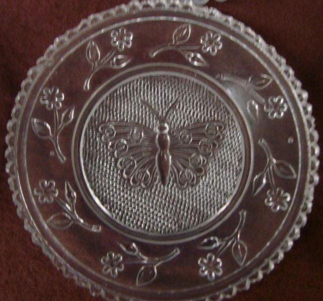 542 12 Antique Sandwich Glass Cup Plates Lot 542