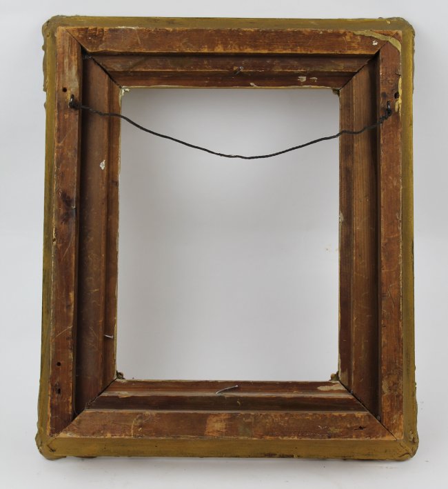 Antique gilt wood frame Lot 17