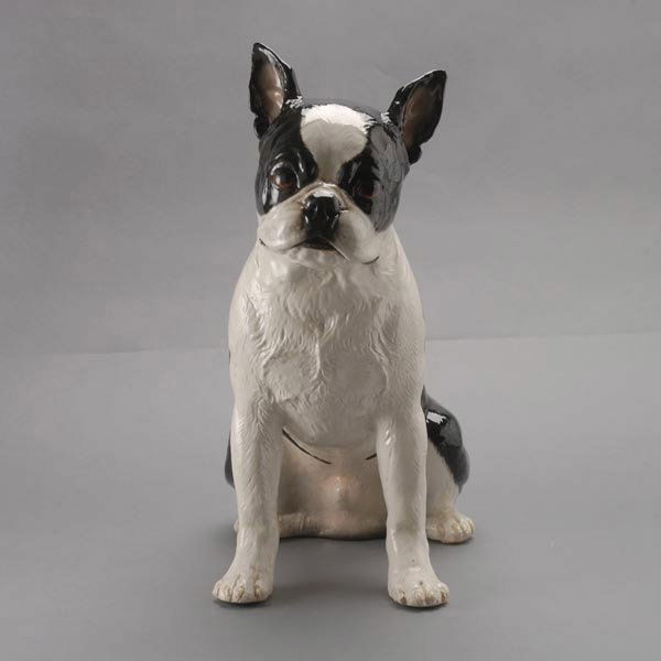 877 Townsend Ceramic Figure of a Boston Terrier Lot 877