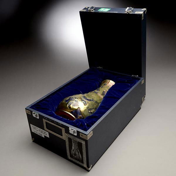 58 Tiffany Studios Lava Vase Lot 58