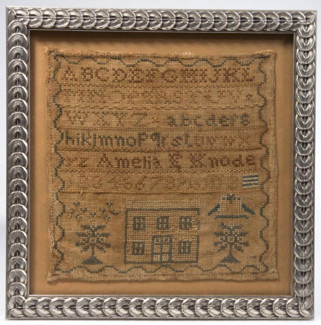 AMELIA E. KNODE, HAGERSTOWN, MARYLAND NEEDLEWORK Lot 243