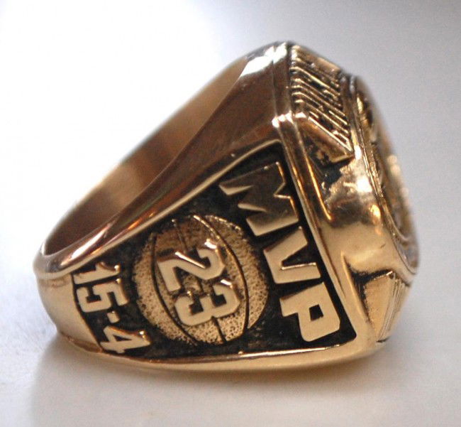 35 Michael Jordan Designed Ring Bulls Championship Lot 35