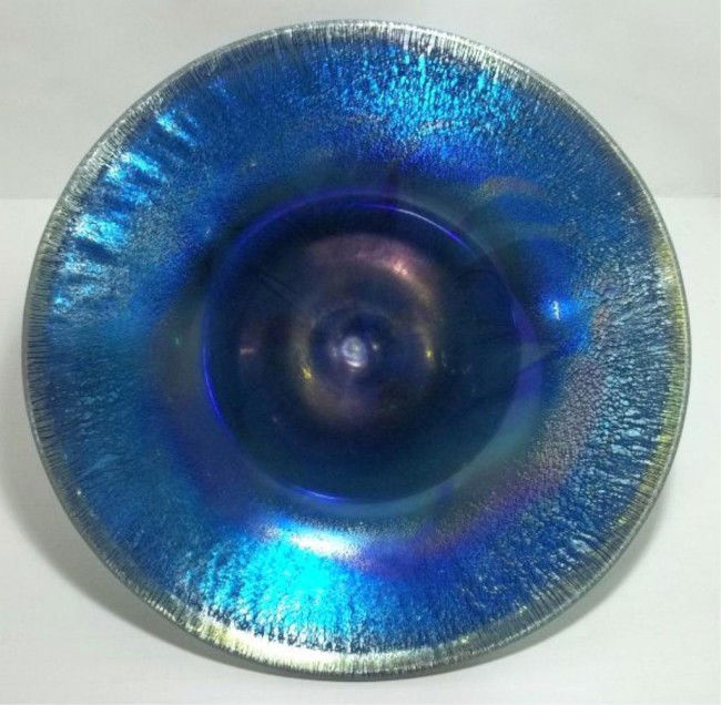 198 Phoenix Studio Art Glass Lamp Lot 198