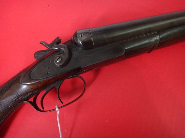 REMINGTON 12 GA. Model 1883-89 Double Hammer Shotgun: : Lot 89