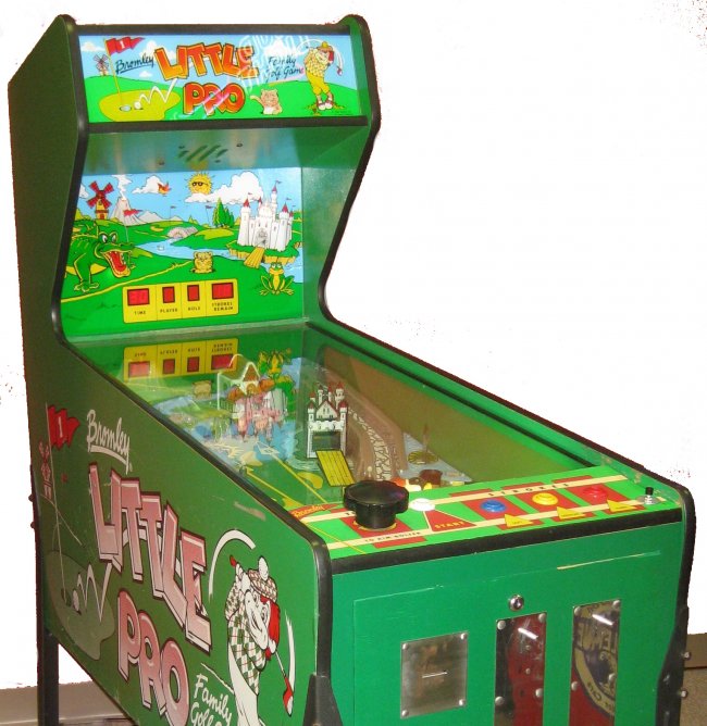 186 Bromley Little Pro Golf Pinball Game Lot 186