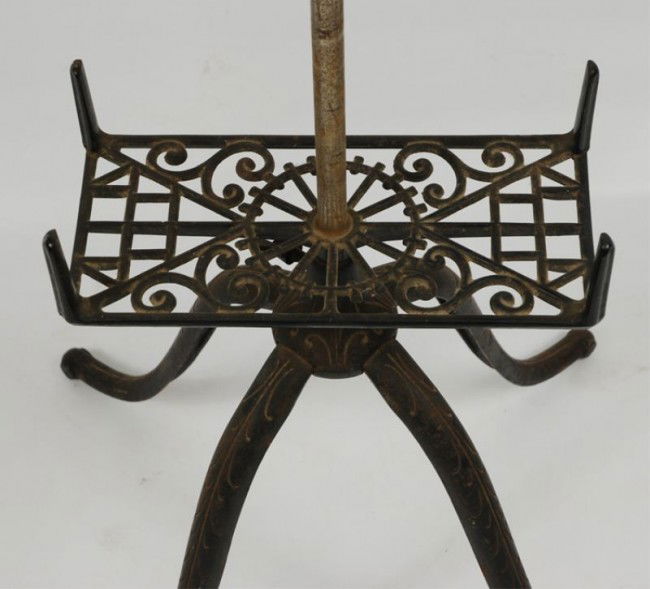 45 Antique Cast Iron Book Stand Lot 45