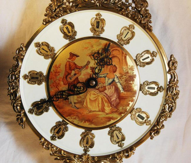 EMIL SCHMECKENBECHER CLOCKWORKS WALL CLOCK Lot 543