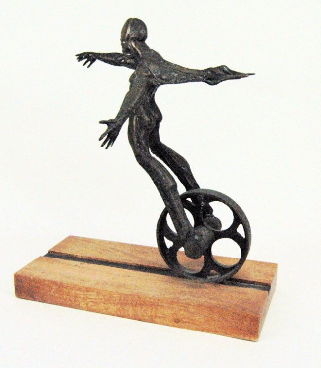 Theodore (Ted) Gall, 1941- Bronze Sculpture : Lot 113