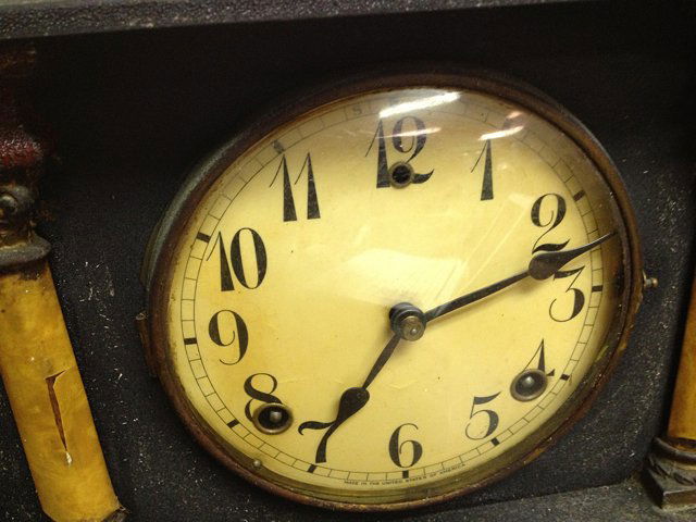 Estate William L. Gilbert Mantel Clock : Lot 490