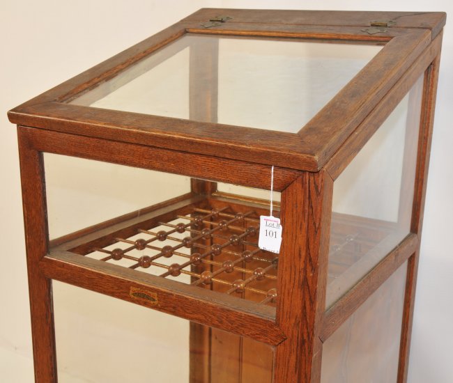 Cane/Walking Stick Display case Lot 101