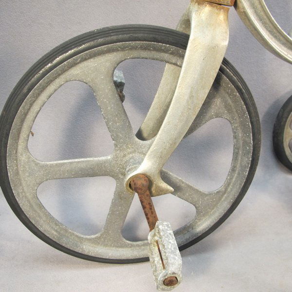 216 Anthony Bros vintage aluminum tricycle Lot 216