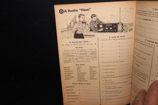 Word Mastery Speller by David H. Patton 1951 Word Mastery Speller by David H. Patton 1951