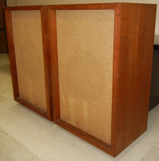 Pair of Altec 604E Speakers with N1500A Crossovers : Lot 120