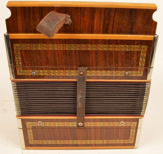 1920's Hohner One Row Button Accordion : Lot 132