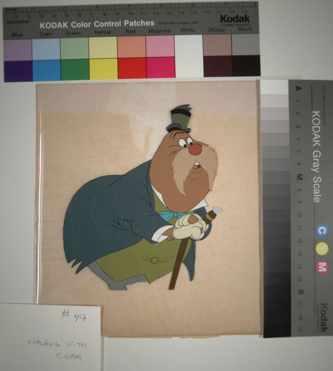 14: Alice In Wonderland: Walrus With Cigar Walt Disney : Lot 14