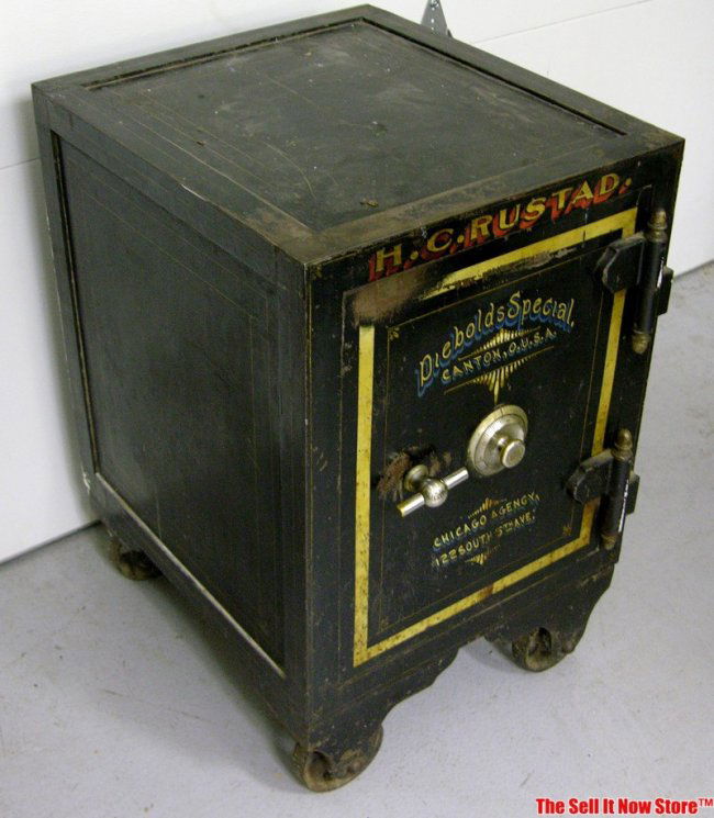 Antique Diebold Special Safe Canton Ohio Chicago Lot 196