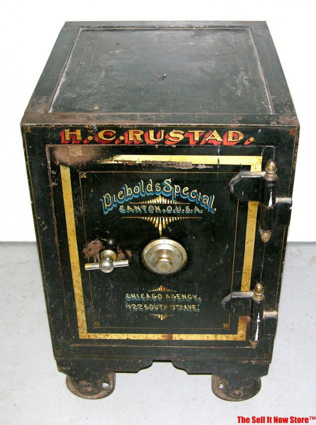 Antique Diebold Special Safe Canton Ohio Chicago Lot 196
