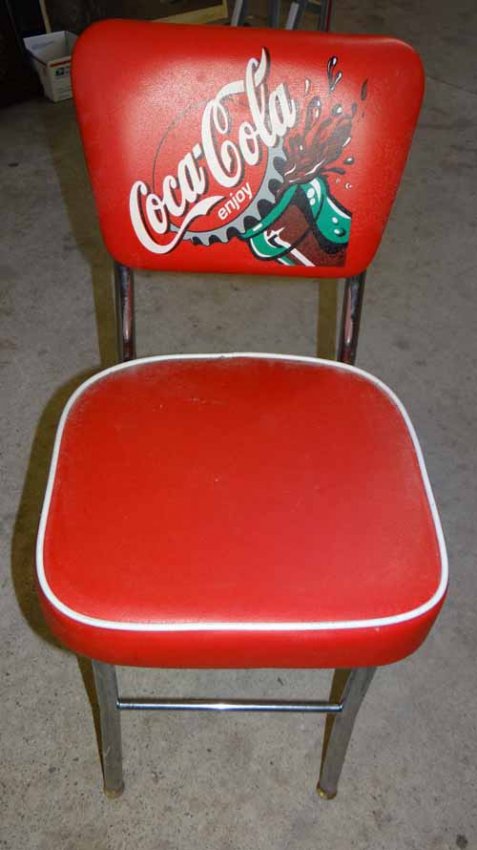 Coca Cola Table & Chair Set : Lot 311