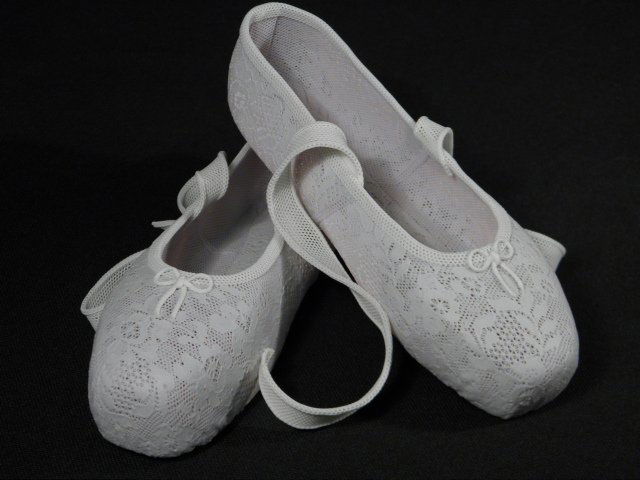 lace ballet slippers
