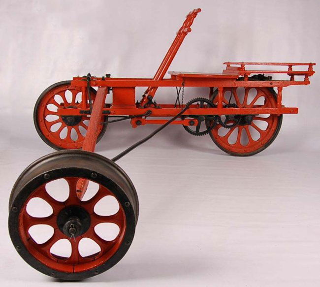 THREEWHEELED R.I. RAILROAD HANDCAR VELOCIPEDE Lot 244