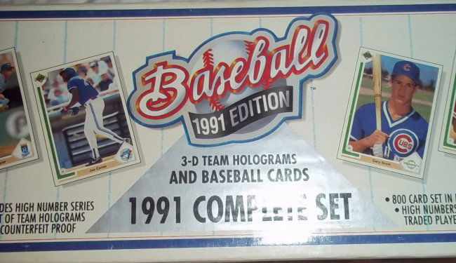 Upperdeck 1991 Baseball Edition Complete Set 800 cards : Lot 14