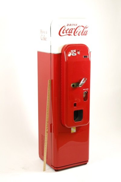 Restored 1956 Vendo 44 Coca Cola 10 Cent Machine : Lot 253