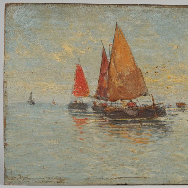 Henri Fabre (1880-1950, French), painting : Lot 111