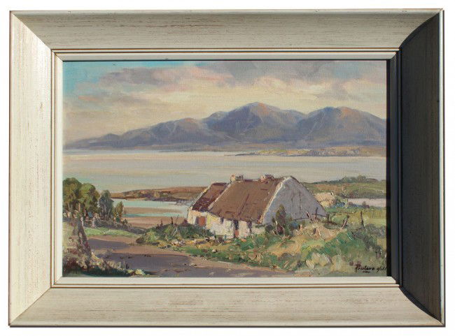 34: Rowland Hill Irish Landscape Painting : Lot 34