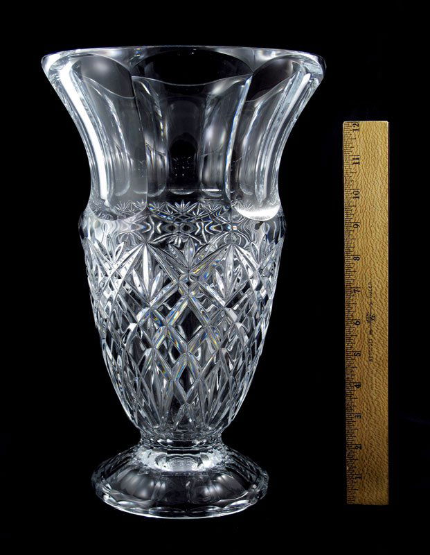 14" TOWLE CRYSTAL VASE Lot 317