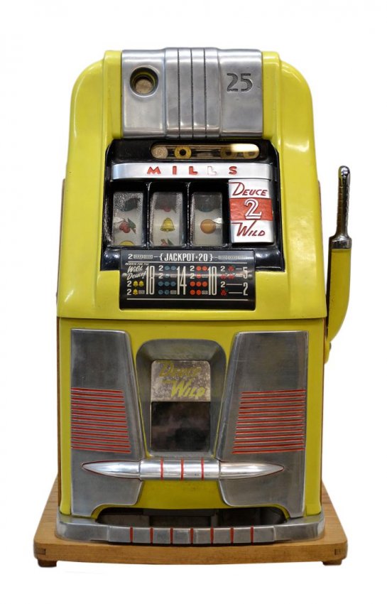 mills 25 cent slot machine