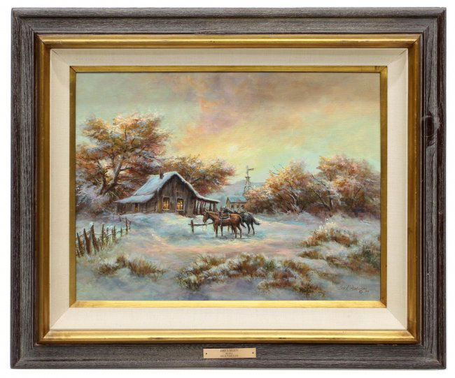 WESTERN PAINTING, LEE K. PARKINSON (1913-2000) : Lot 88