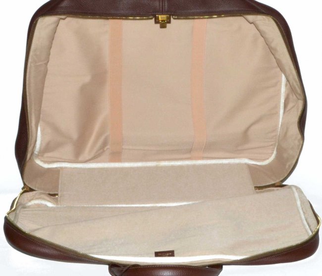 hermes brown travel bag victoria  