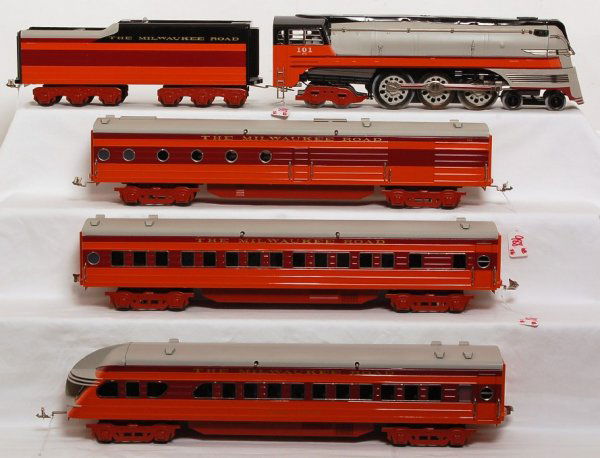 Ho containers, kato n scale steam locomotives, lionel standard gauge 