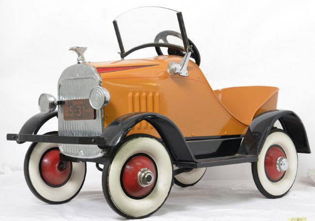 vintage cadillac pedal car
