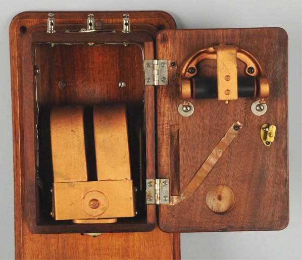 214 Elliott Acoustic String Telephone. Lot 214