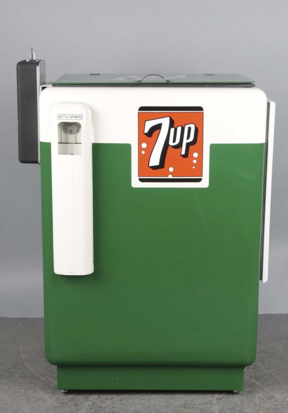 10 7up Ideal 35 Slider Soda Vending Machine Lot 1614