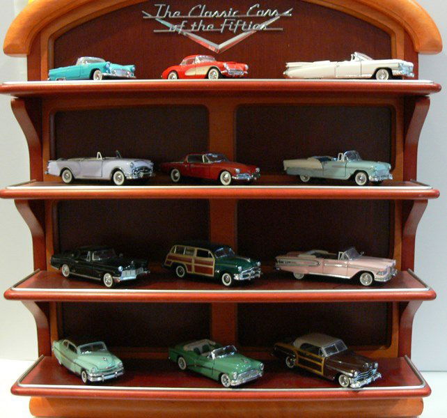 Franklin Mint Classic Cars of the Fifties with Display ...