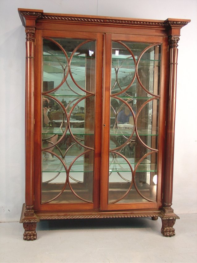 Mahogany empire china Lot 91