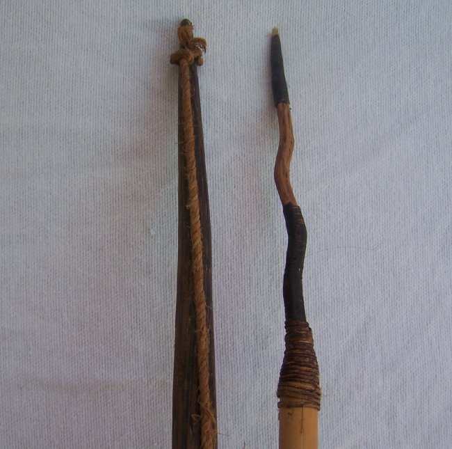 Vintage Authentic South American Indian Bow and Arrow Lot 36