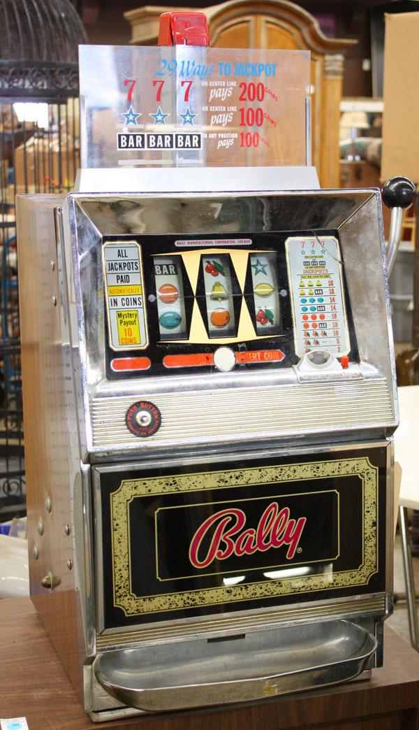 bally video slot machine for sale