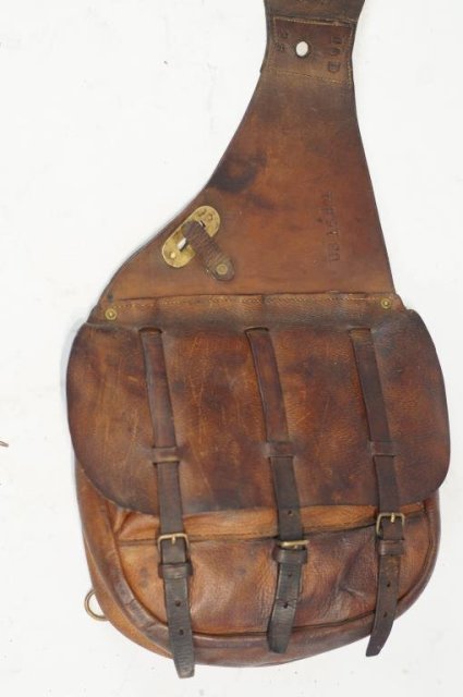 Early US Cavalry saddle bags : Lot 324B