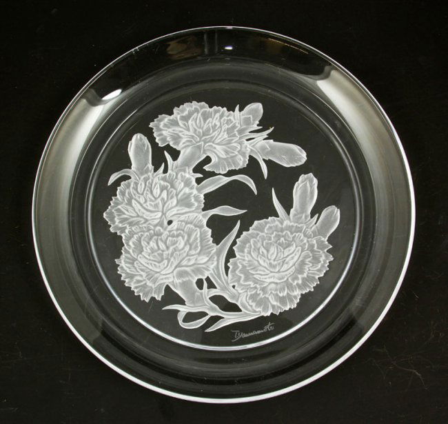 Hoya Crystal Plates Lot 9263