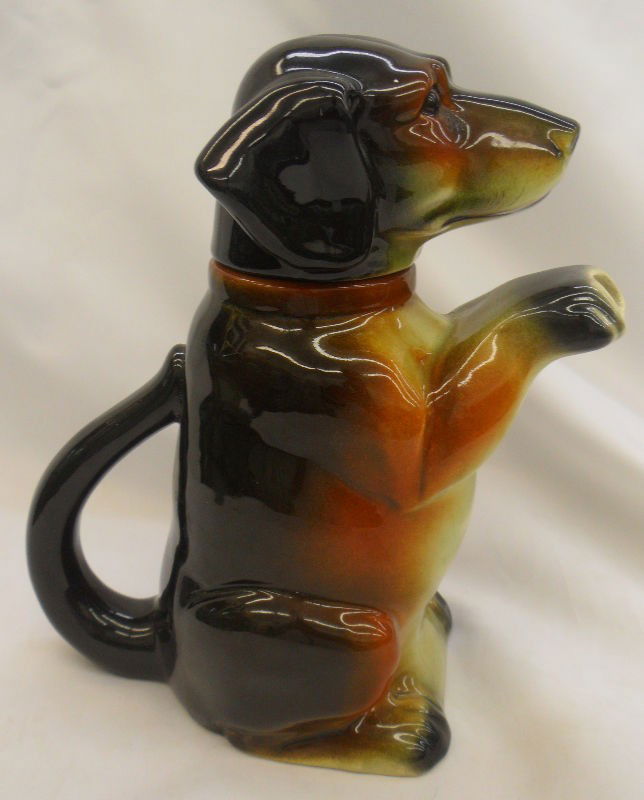 10 Vintage Erphila Germany Porcelain Dachshund Teapot Lot 10