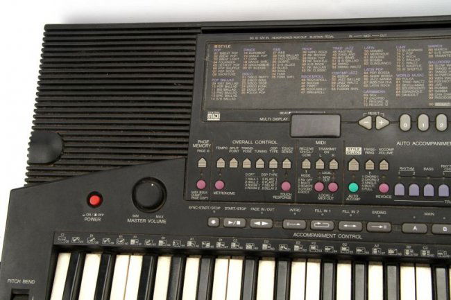 Yamaha psr 510 подключение к компьютеру