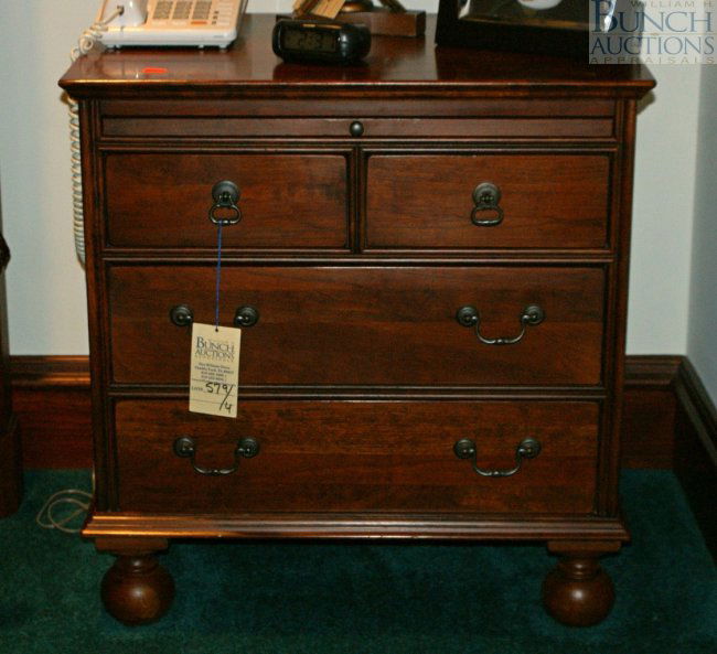 579 Four piece cherry bedroom suite by Bob Timberlake, Lot 579