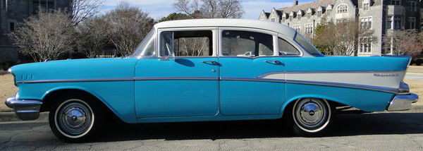 233: 1957 Chevy Biscayne 210 : Lot 233